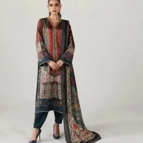 Teal Heirloom | Vintage Paisley 3 Piece Lawn